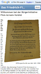 Mobile Screenshot of flick-ist-kein-vorbild.de